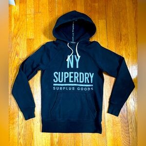 NY SUPERDRY Hooded Sweatshirt (Medium)
